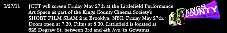 Kings County Cinema Society Short Film Slam 2